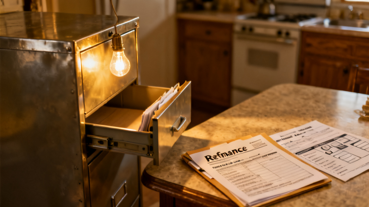 Detail of refinance folder for Refinance Folder